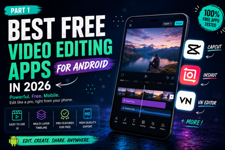 Best Free Video Editing Apps for Android in 2026